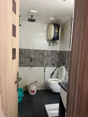 Bathroom in 3 BHK Apartment at Sector 18 Dwarka – for Rent