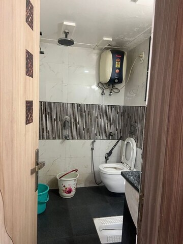 Bathroom in 3 BHK Apartment at Sector 18 Dwarka – for Rent