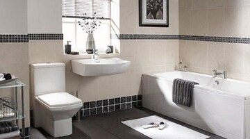 Bathroom in 2 BHK Apartment at Sheth Avalon, Laxmi Nagar – for Sale