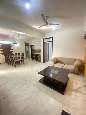 Living Room in 4 BHK Apartment at Sector 5 Dwarka – for Rent