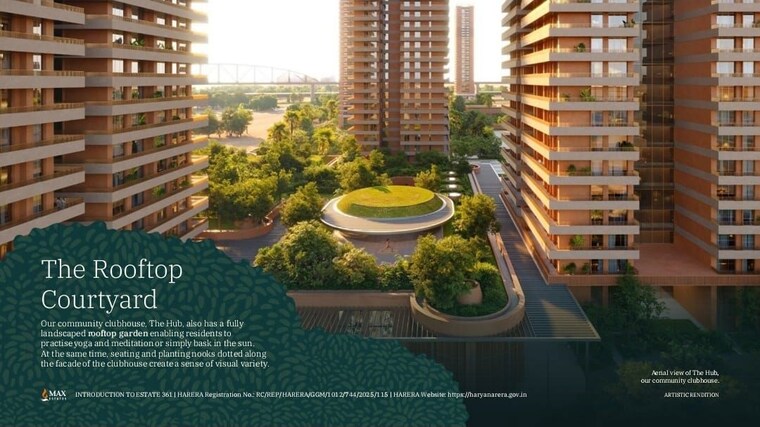 Exterior View, max-estate-360 4 Bedroom 6076 Sq.Ft. Villa In Sector 36a Gurgaon 9799384