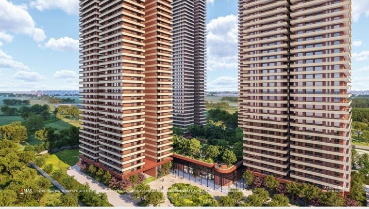 Exterior View, max-estate-360 4 Bedroom 6076 Sq.Ft. Villa In Sector 36a Gurgaon 9799384
