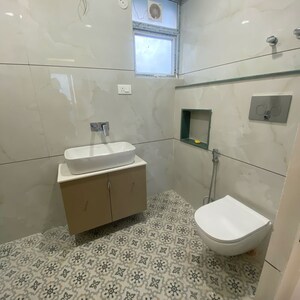 Bathroom in 3 BHK Builder Floor at Sector 21b – for Rent