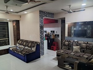 Living Room in 2 BHK Apartment at Shelter Park, Kopra – for Rent
