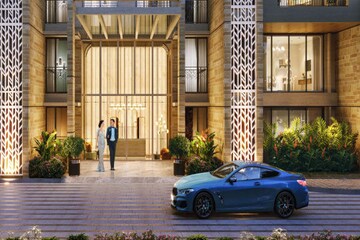 Parking in 3 BHK Apartment at Lodha Massimo, Baner – for Sale