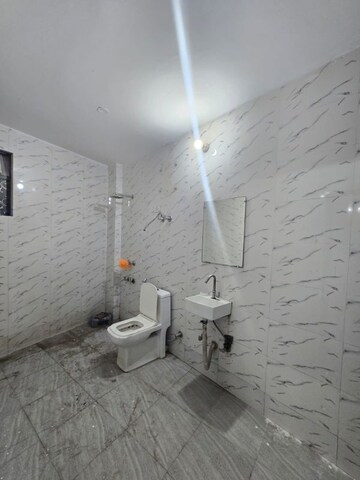 Bathroom in 1 BHK Builder Floor at Saket – for Rent