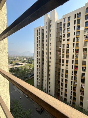 Balcony in 2 BHK Apartment at Lodha Downtown, Dombivli East – for Rent