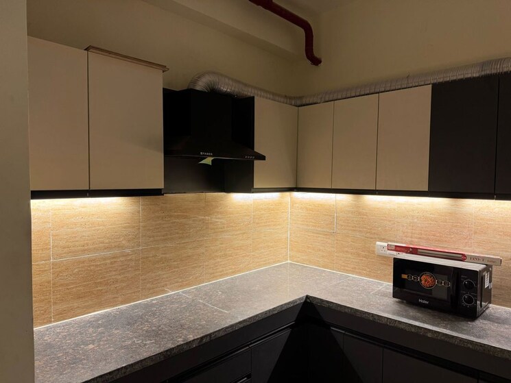 Kitchen, omaxe-r2 3 Bedroom 1550 Sq.Ft. Apartment In Gomti Nagar Lucknow 9799699