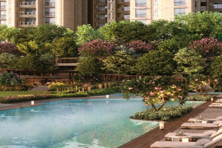 Swimming Pool, lodha-massimo 3.5 Bedroom 4500 Sq.Ft. Apartment In Baner Pune 9799774