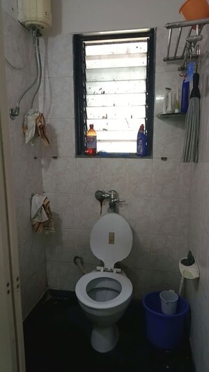 Bathroom in 2 BHK Apartment at Velentine Tower, Goregaon East – for Rent
