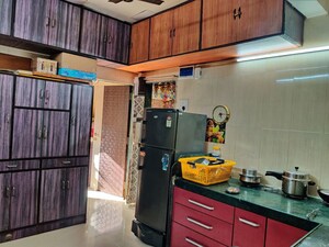 Kitchen in 1 BHK Apartment at Satellite Park CHS, Mira Road – for Rent