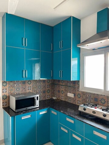 Kitchen in 2 BHK Builder Floor at Greater Kailash – for Rent