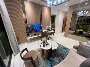 Living Room in 1 BHK Apartment at Lodha Crown Quality Homes Dombivli, Dombivli East – for Sale