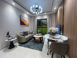 Living Room in 1 BHK Apartment at Lodha Crown Quality Homes Dombivli, Dombivli East – for Sale