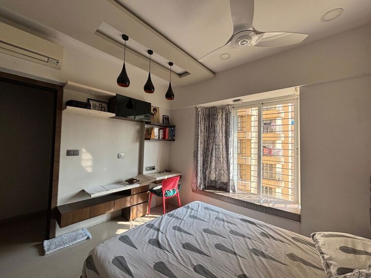 Bedroom, dosti-west-county 3 Bedroom 1150 Sq.Ft. Apartment In Balkum Pada Thane 9800077