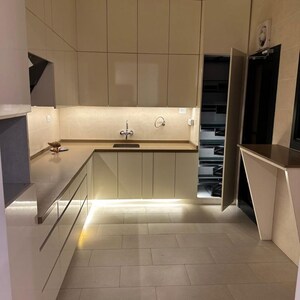 Kitchen in 3 BHK Apartment at Sobha City Gurgaon, Babupur Village – for Rent