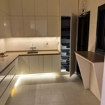 Kitchen in 3 BHK Apartment at Sobha City Gurgaon, Babupur Village – for Rent