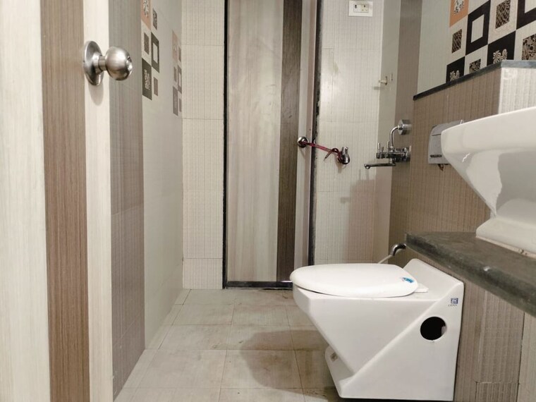 Bathroom, jangid-galaxy 3 Bedroom 866 Sq.Ft. Apartment In Ghodbunder Road Thane 9800172