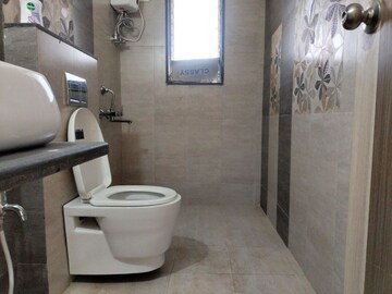 Bathroom in 3 BHK Apartment at Jangid Galaxy, Ghodbunder Road – for Rent