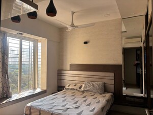 Bedroom in 3 BHK Apartment at Dosti West County, Balkum Pada – for Rent