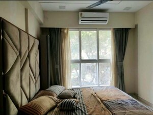 Living Room in 2 BHK Apartment at Maverick Neelkanth Tirth CHSL, Mulund West – for Rent