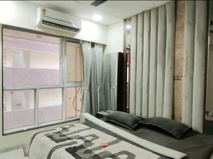 Bedroom in 2 BHK Apartment at Maverick Neelkanth Tirth CHSL, Mulund West – for Rent