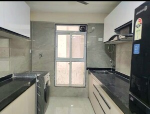 Kitchen in 2 BHK Apartment at Maverick Neelkanth Tirth CHSL, Mulund West – for Rent