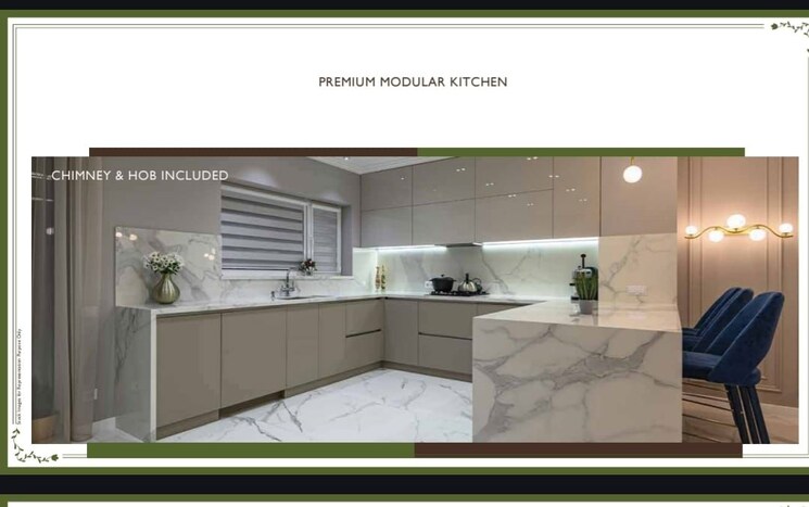 Kitchen, godrej-vrikshya 3 Bedroom 2243 Sq.Ft. Apartment In Sector 103 Gurgaon 9800477