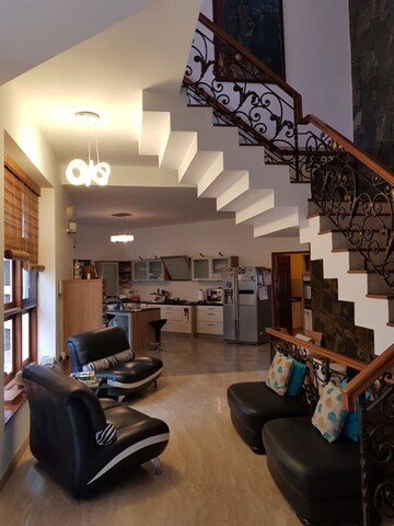 Living Room in 4 BHK Villa at Swiss Towns, Devanahalli – for Sale