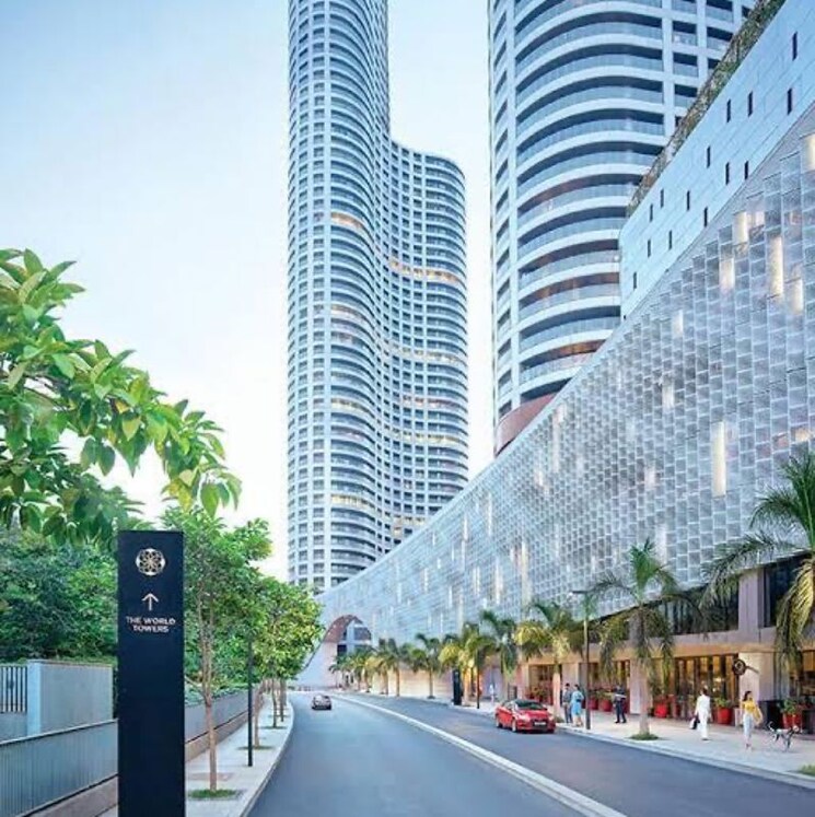 Exterior View, lodha-the-world-towers-world-one-tier-3-trinity 3 Bedroom 2380 Sq.Ft. Apartment In Empire Mill Mumbai 9800497