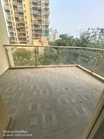 Balcony in 2 BHK Apartment at Baner – for Rent