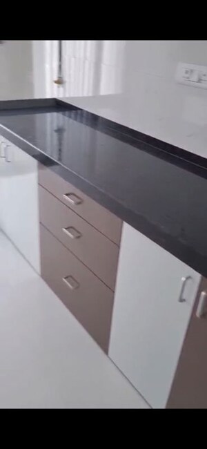 Kitchen in 2 BHK Apartment at Shreeji Atlantis, Malad West – for Rent