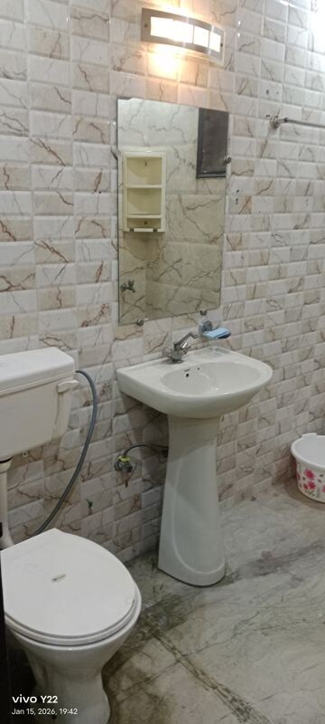 Bathroom in 3 BHK Independent House at Laxmi Nagar – for Rent