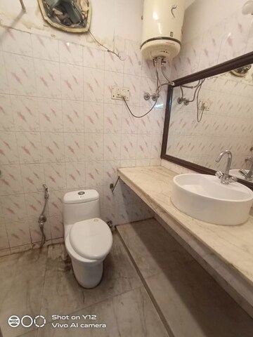 Bathroom in 3 BHK Builder Floor at Hauz Khas – for Rent