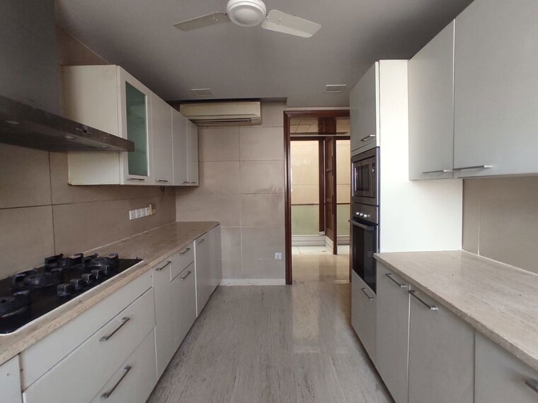 Kitchen, panchsheel park 4 Bedroom 500 Sq.Yd. Builder Floor In Panchsheel Park Delhi 9800583