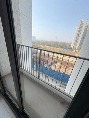 Balcony in 1 BHK Apartment at Runwal Gardens Phase 4, Dombivli East – for Rent