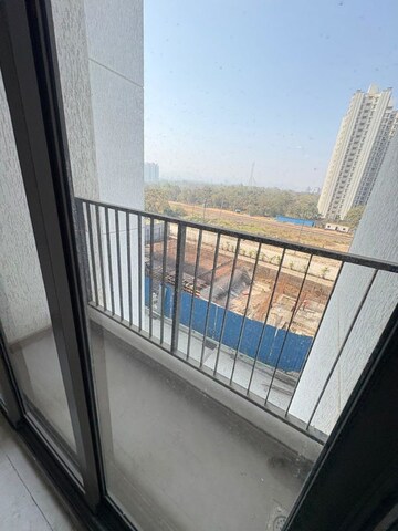 Balcony in 1 BHK Apartment at Runwal Gardens Phase 4, Dombivli East – for Rent