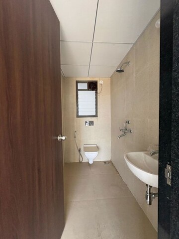 Bathroom in 1 BHK Apartment at Runwal Gardens Phase 4, Dombivli East – for Rent