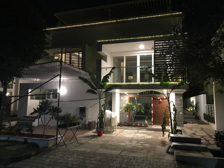 Gym, legend-chimes 4 Bedroom 4000 Sq.Ft. Villa In Kokapet Hyderabad 9800615