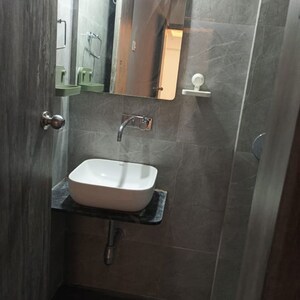 Bathroom in 1 BHK Apartment at Suvan Shades, Mundhwa – for Rent