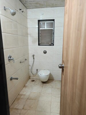 Bathroom in 2 BHK Apartment at Goel Ganga Constella, Kharadi – for Rent