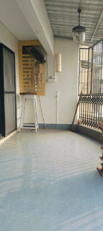 Balcony in 4 BHK Apartment at Akshar Shreeji Heights, Seawoods – for Rent