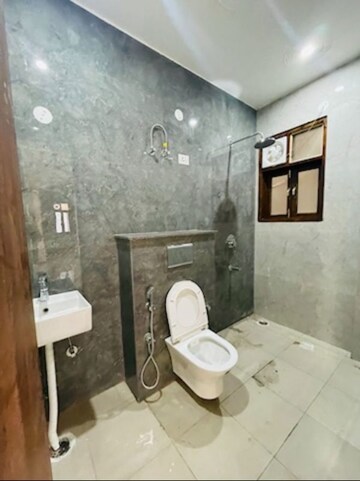 Bathroom in 3 BHK Builder Floor at Palam Vihar Extension – for Rent