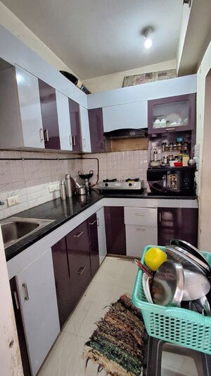 Kitchen in 2 BHK Apartment at Supertech Cape Town, Sector 74 – for Rent