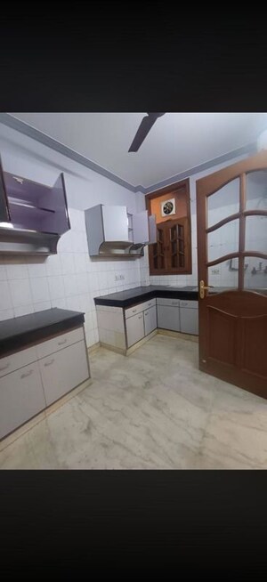 Kitchen in 3 BHK Builder Floor at Kalkaji – for Rent