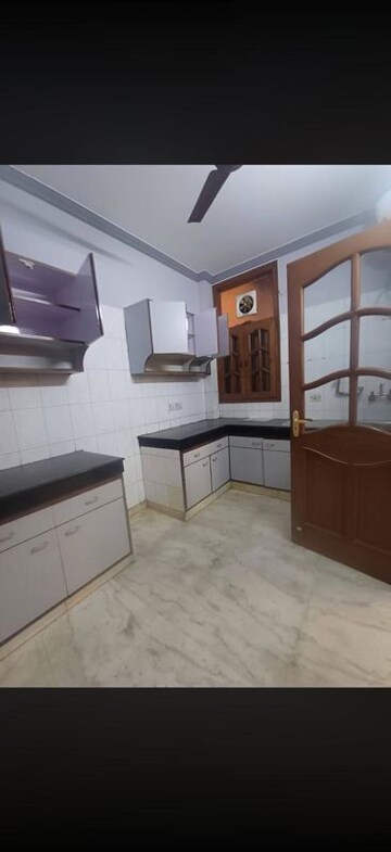 Kitchen in 3 BHK Builder Floor at Kalkaji – for Rent