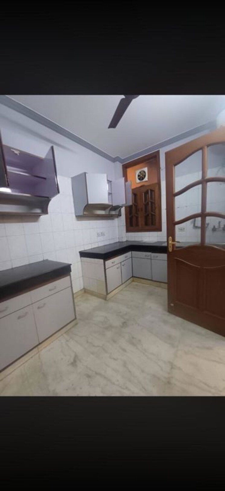 Kitchen, kalkaji 3 Bedroom 1800 Sq.Ft. Builder Floor In Kalkaji Delhi 9800716