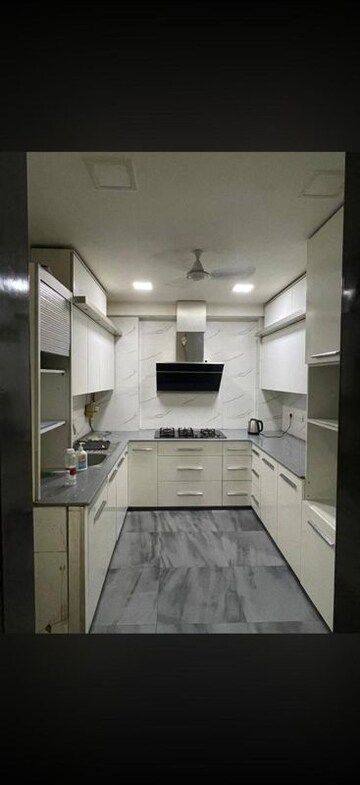 Kitchen in 4 BHK Builder Floor at Greater Kailash – for Rent