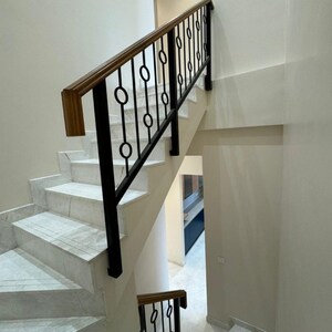 Staircase in 3 BHK Apartment at Enpar Lotus 101 Worli Residences, Kamala Mill – for Rent