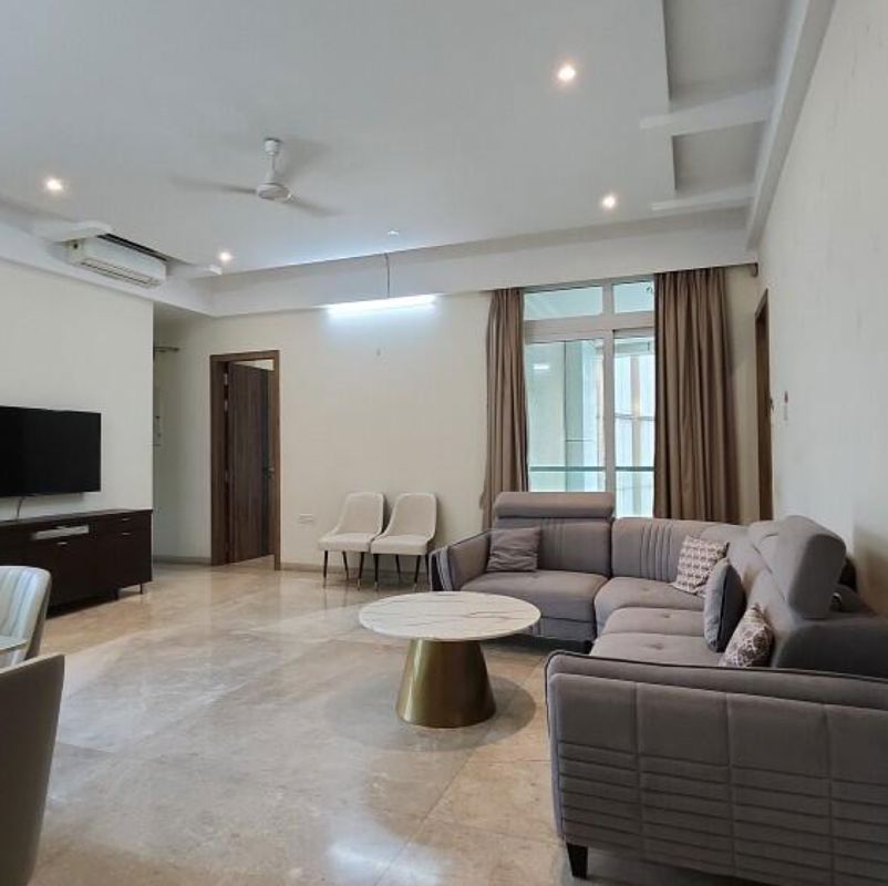 3 BHK + Servant Room Apartment For Rent in Enpar Lotus 101 Worli Residences